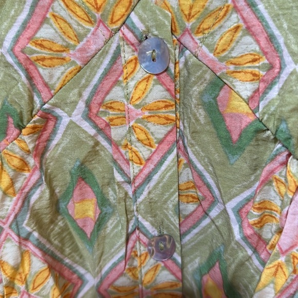 Very J Pastel Geometric Print Dress - Picture 8 of 8